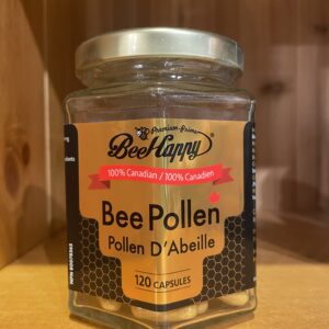 BeeHappy-BeePollen-120Capsules