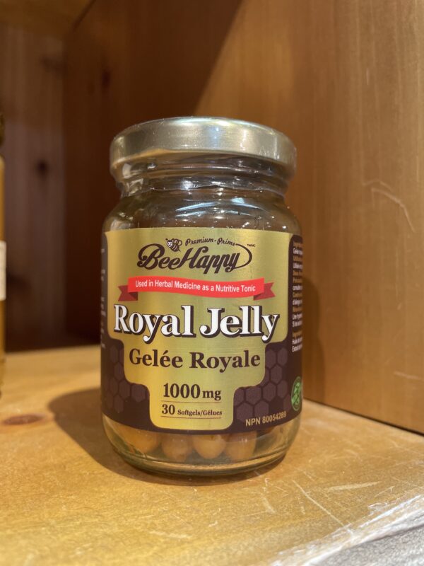 BeeHappy-Royal-Jelly-30softgels-1000mg