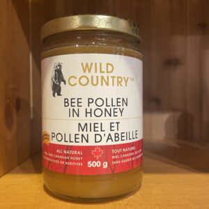 WildCountry-BeePollen-Honey-500g